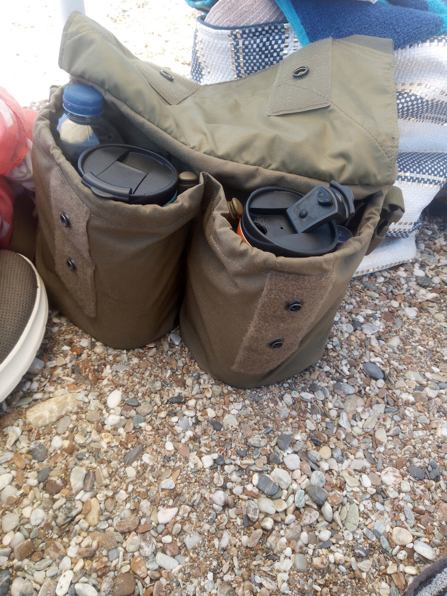 Helikon Tex Claymore Bag Coyote Military Pouch Shoulderbags made of Cordura Beige 8lt