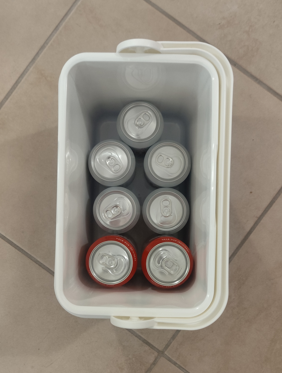 Campus Portable Fridge 10l Blue
