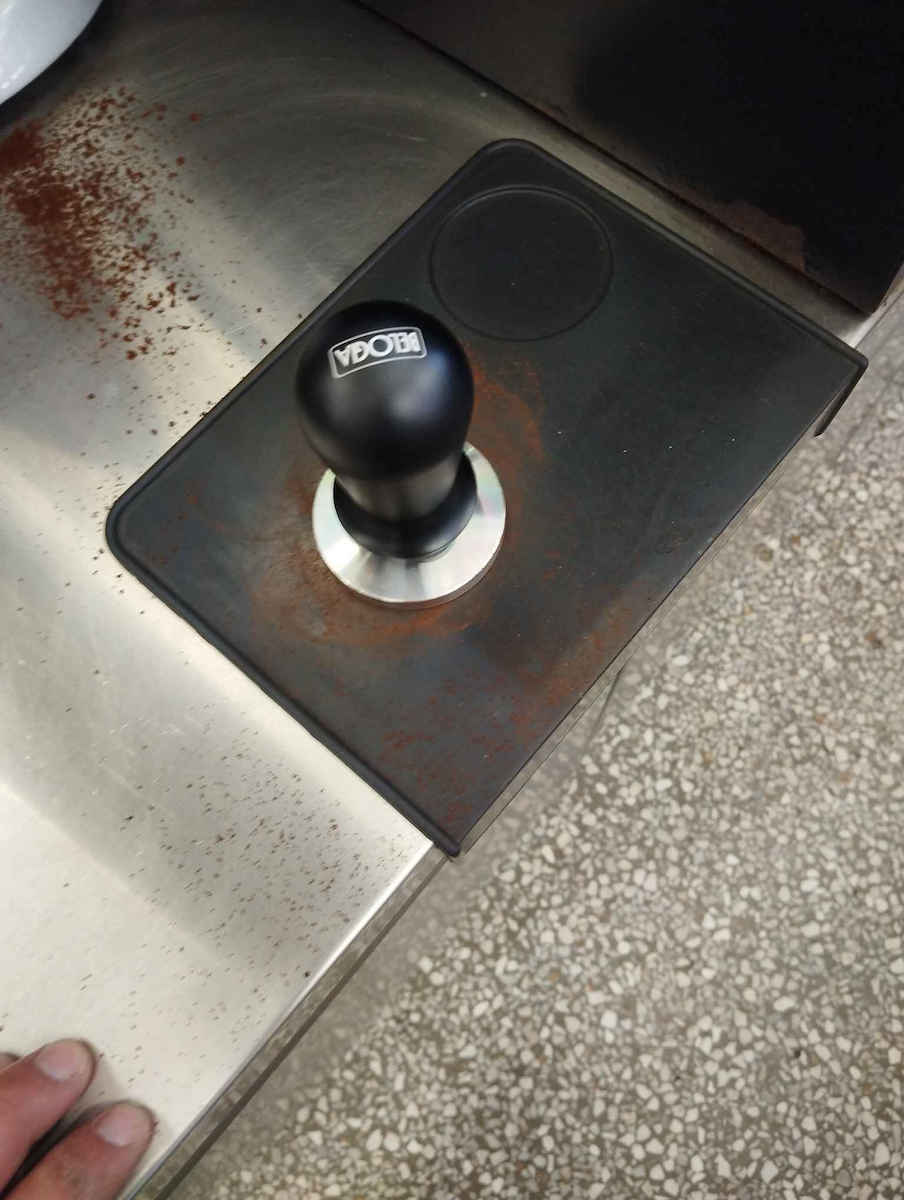 Belogia CTD 240 Dynamometric Tamper with Flat Surface 57mm in Black Color