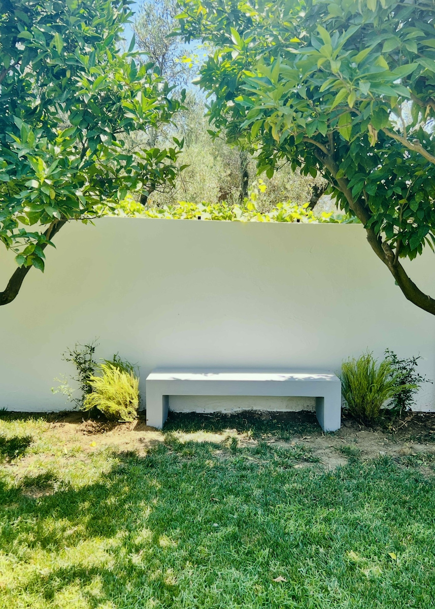 Concrete Bancă Exterior din Beton 150x40x40cm