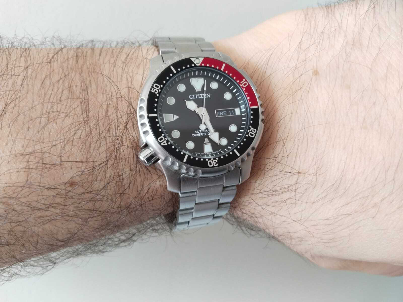 Citizen Promaster Men's Watch Automatic with Silver Metal Bracelet