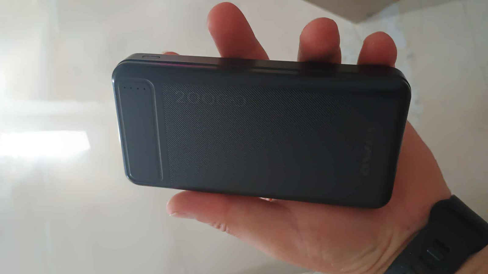 Awei P6K Power Bank 20000mAh με 2 Θύρες USB-A Μαύρο