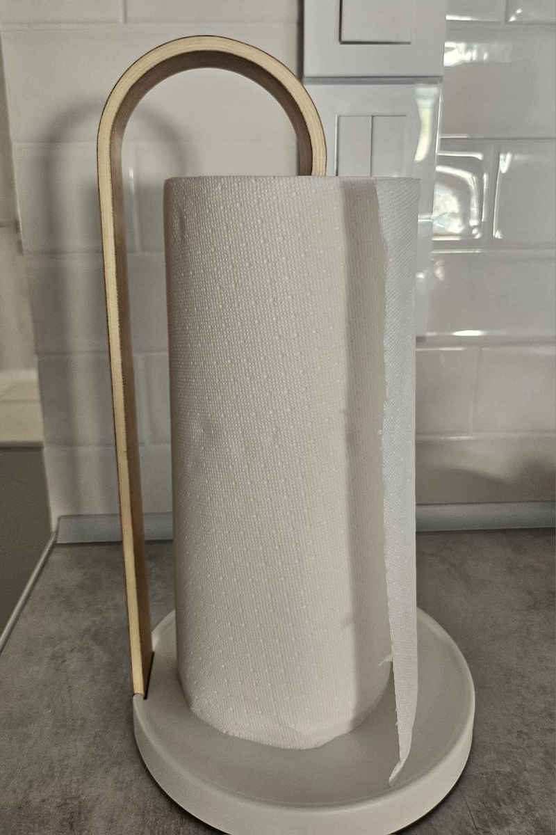 Umbra Metallic Paper Towel Holder White 17.4x17x31cm 1022358-668