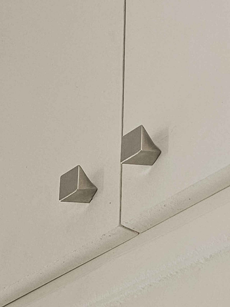 Convex 751 Knob Furniture made of Zamak Matt Nickel 27mm 751-27S05S05 1pcs