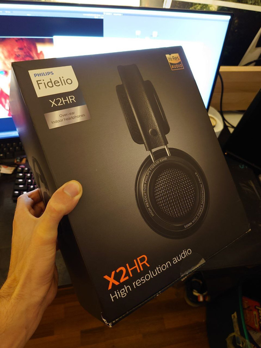 Philips Fidelio X2HR Ενσύρματα Over Ear Ακουστικά Μαύρα