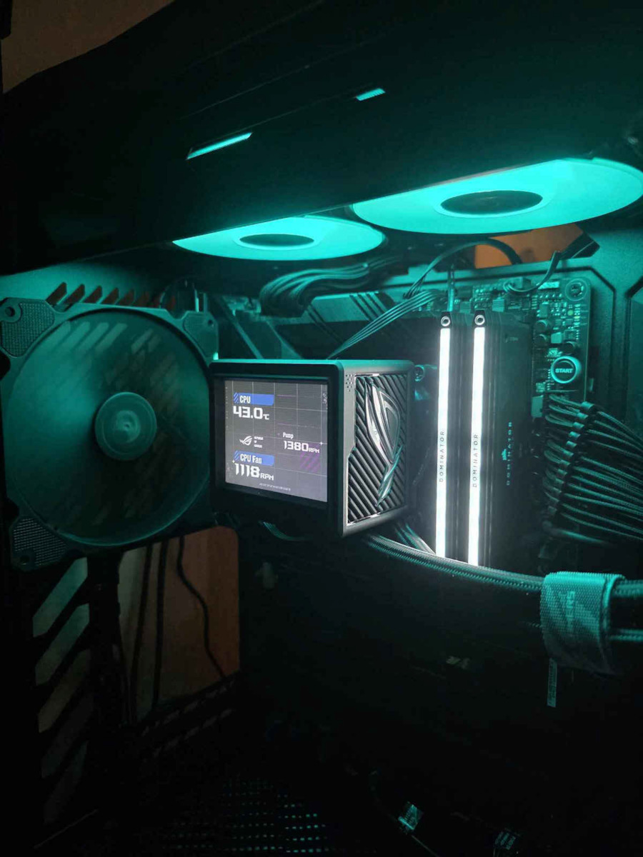 Asus ROG Ryujin III 360 ARGB Extreme v2 Water Cooling AIO CPU With 3 Fans 120mm White