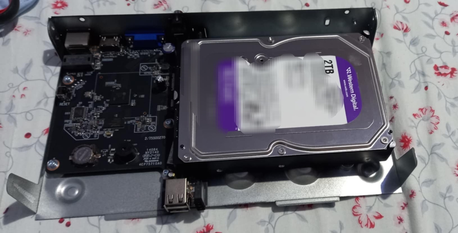 Western Digital Purple 4TB HDD Σκληρός Δίσκος 3.5" SATA III 5400rpm με 64MB Cache για Καταγραφικό WD40PURZ