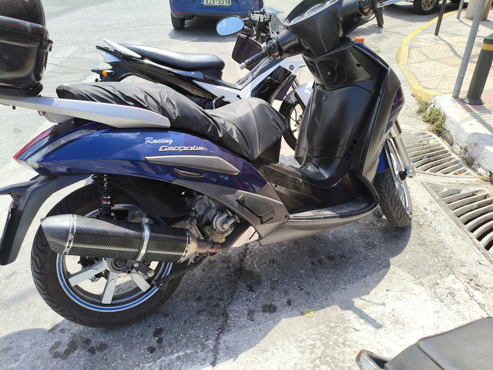 Motorcycle Exhaust End