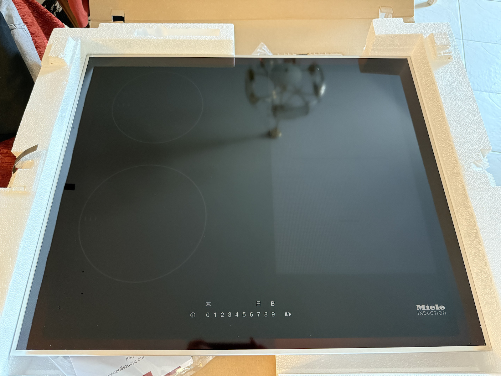Miele Smart Induction Cooktop With Frame Autonomous with Child Lock Function 62.6x52.6εκ.