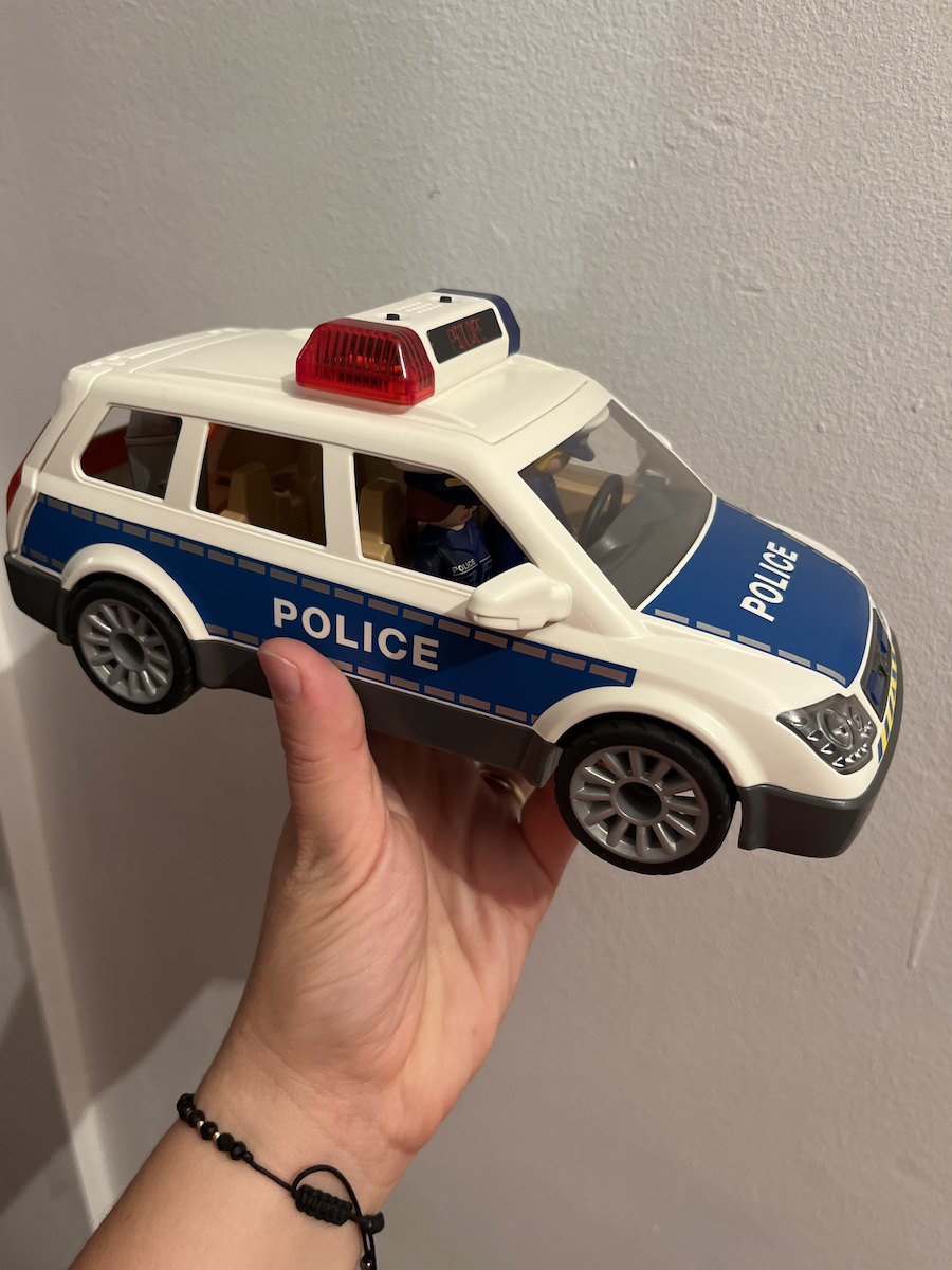 Playmobil City Action Squad Car with Lights and Sound for 4-10 years old