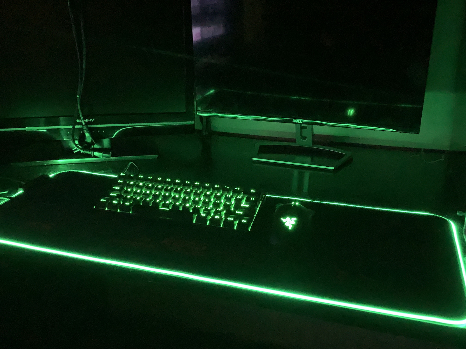 Aoas AOAS S4000 RGB Gaming Mouse Pad XXL (800mm) με RGB Φωτισμό Μαύρο S4000