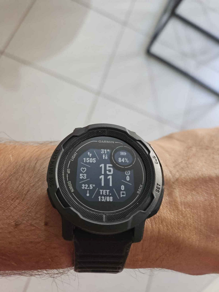 Hybrid Glass Tempered Glass για το Garmin Instinct 2 1τμχ