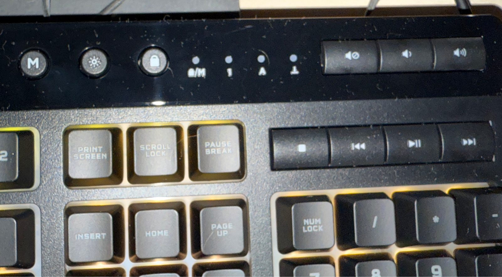 Corsair K55 RGB Pro XT Gaming Πληκτρολόγιο με RGB φωτισμό (Αγγλικό US)