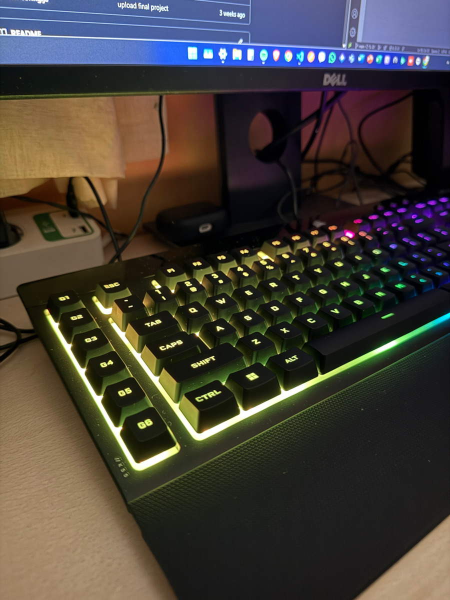 Corsair K55 RGB Pro XT Gaming Πληκτρολόγιο με RGB φωτισμό (Αγγλικό US)