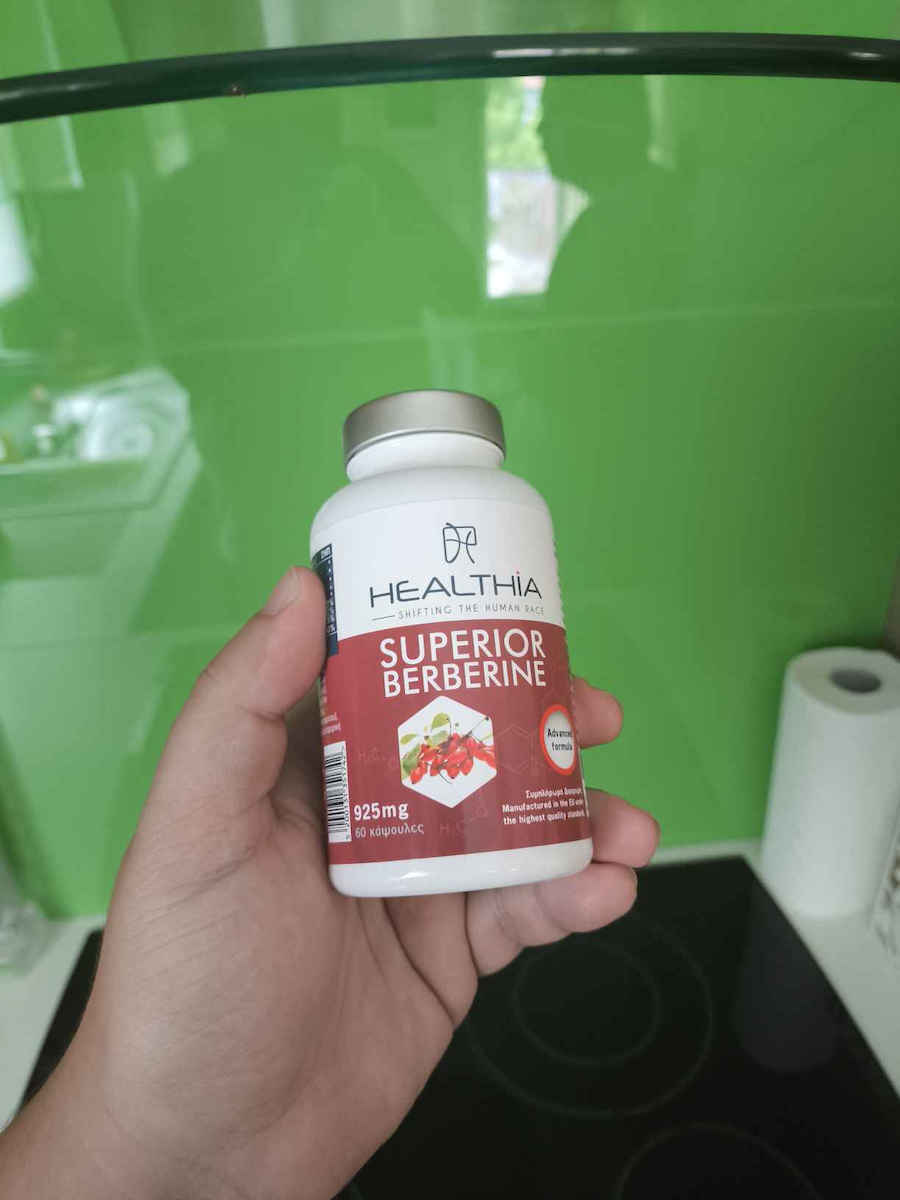 Healthia Superior Berberine 925mg 60 κάψουλες Κανέλα