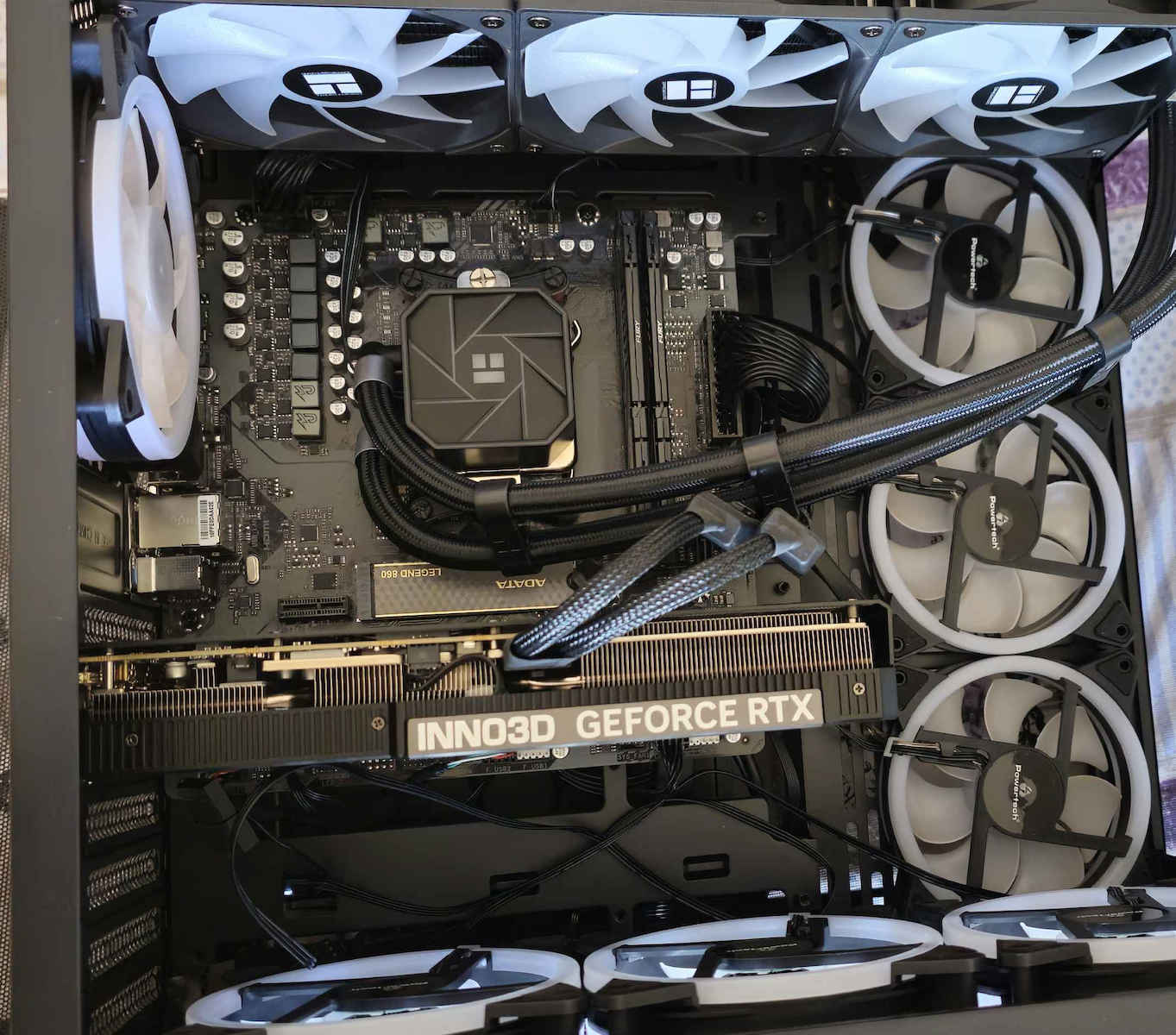 Vengeance Fury-V8 Gaming Desktop PC (Ryzen 7-8700F/32GB DDR5/1.0TB SSD/GeForce RTX 5070/No OS)