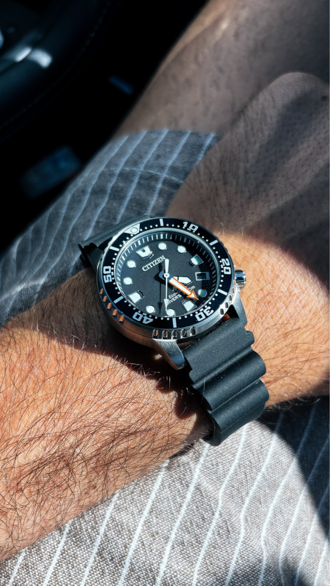 Citizen Γυναικείο Ρολόι 36mm Μπαταρίας με Μαύρο Μεταλλικό Μπρασελέ