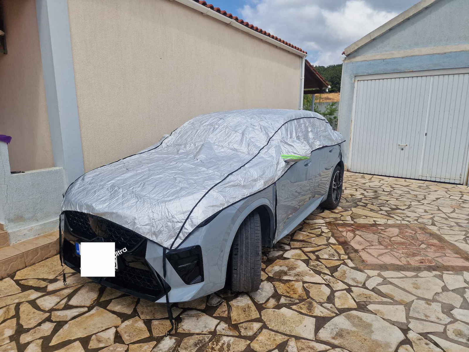 Autopataki Half Covers for Car Waterproof XXLarge for Sedan