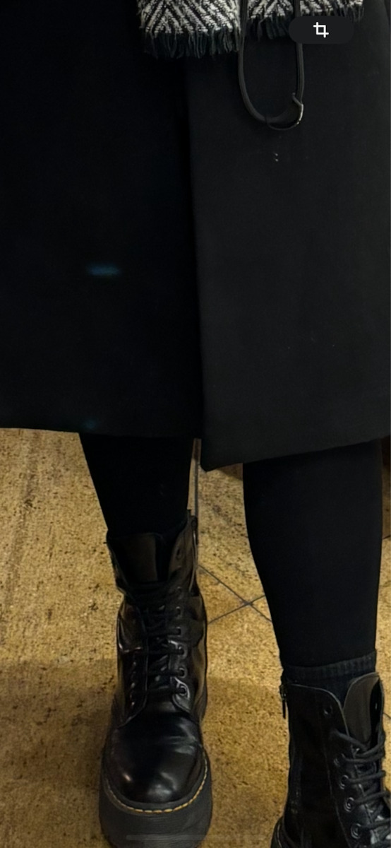 Piele Ghete pentru femei Negru