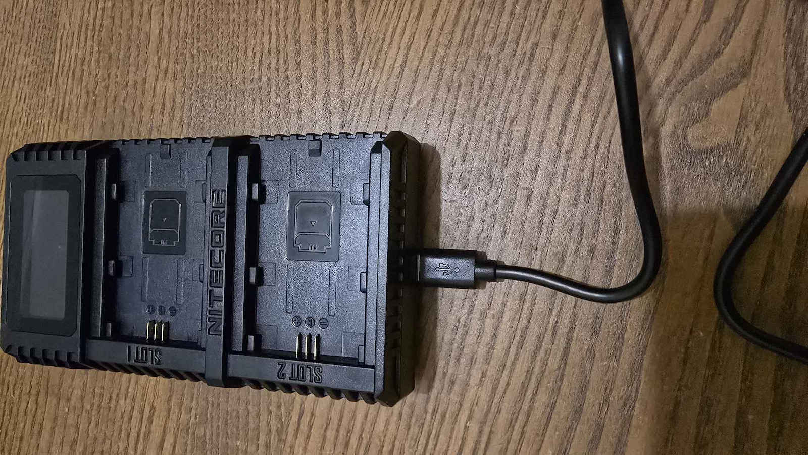 NiteCore Διπλός Φορτιστής Μπαταρίας USN4 Pro Συμβατός με Sony