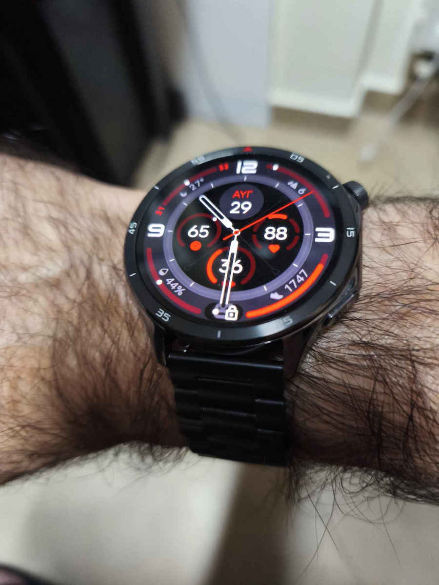 Techsuit Watchband W010 Λουράκι Ανοξείδωτο Ατσάλι Μαύρο (Samsung Galaxy Watch (46mm) / Watch 3 / Gear S3, Huawei Watch GT / GT 2 / GT 2e / GT 2 Pro / GT 3 (46 mm))