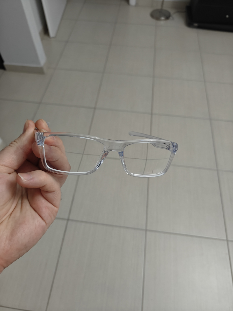 Oakley Vista Transparent Männlich Kunststoff Brillenrahmen OX8178-03