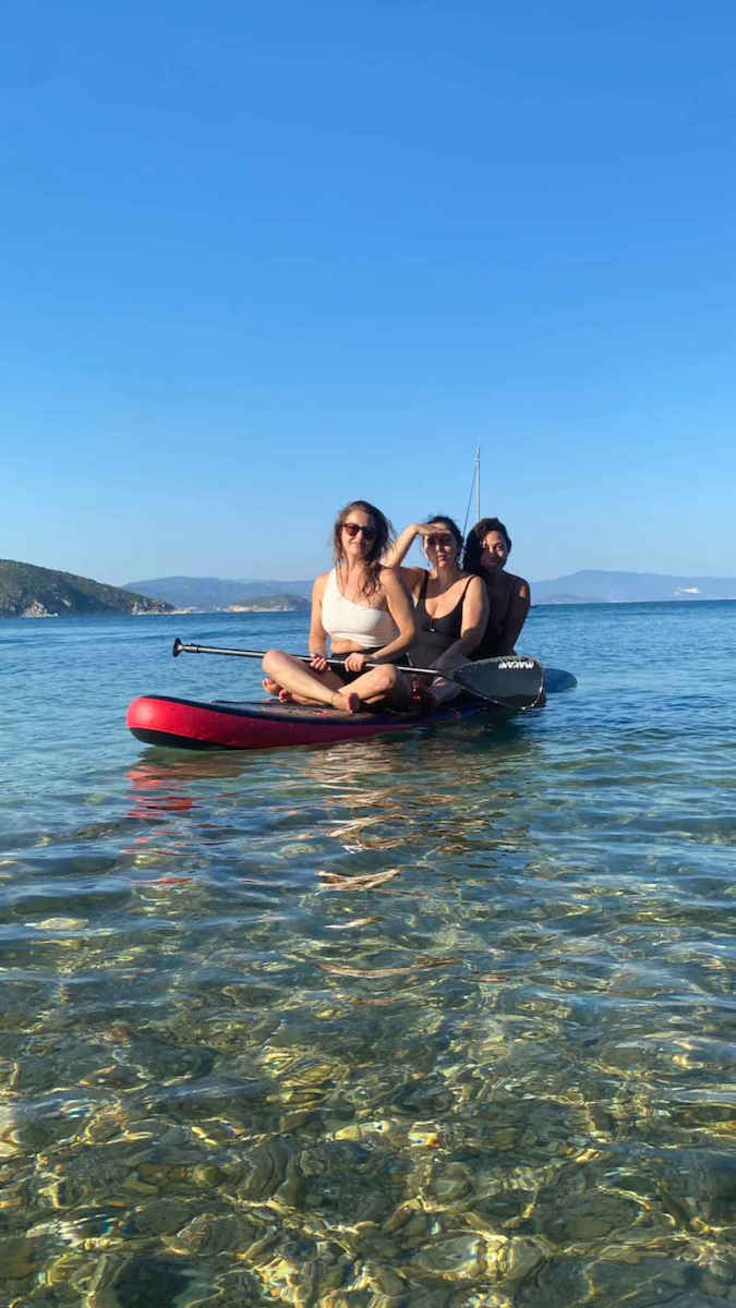 EDC Makani Inflatable SUP Board with Length 3.2m Black