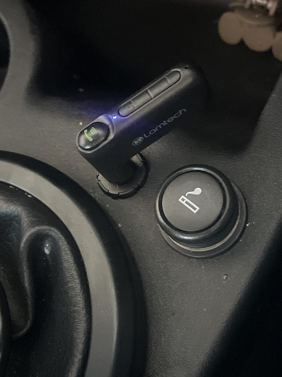 Lamtech 5.0 Receiver Sound System Bluetooth Car Kit (AUX / USB Charging port)