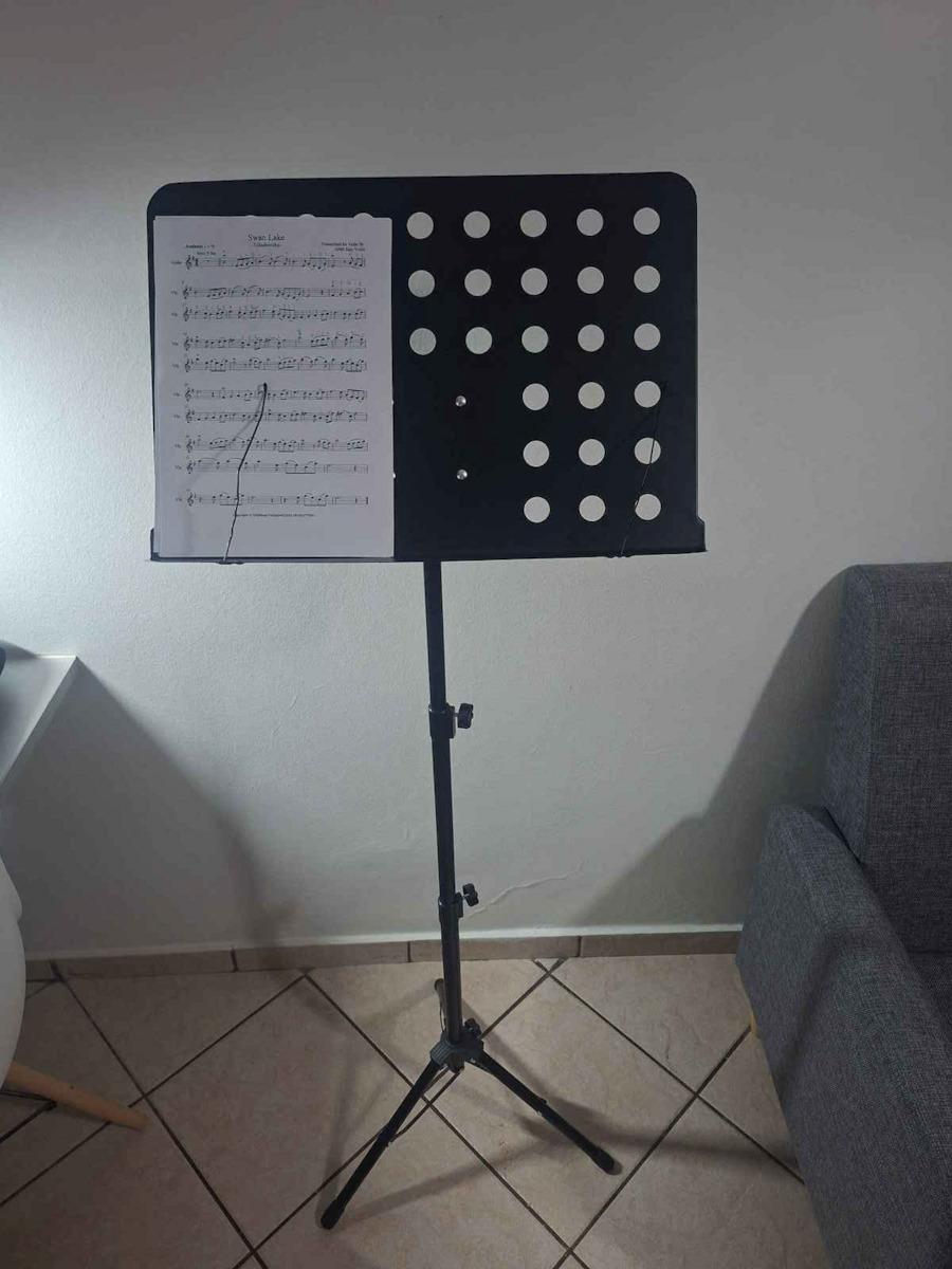NN Stand Orchestra Height 70-120cm Black