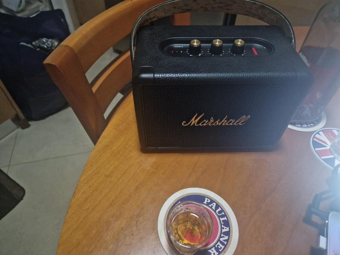 Marshall Kilburn II Ηχείο Bluetooth 36W με Διάρκεια Μπαταρίας έως 20 ώρες Black/Brass