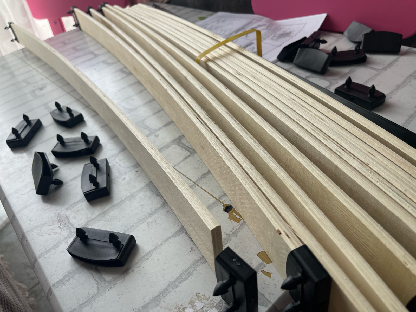 Wilton Pat Single Gri pentru Saltea 90x190cm