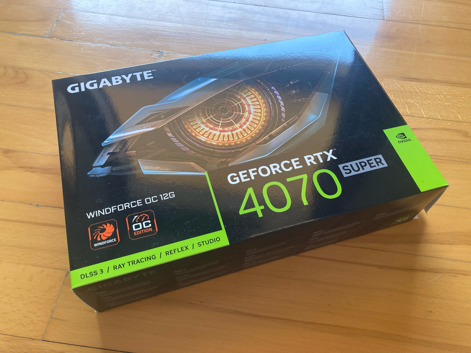 GeForce RTX 4070 Super 12GB GDDR6X Windforce OC Видеокарта