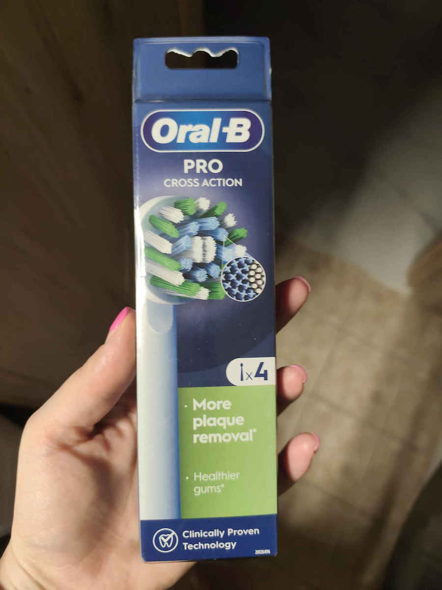 Oral-B Pro CrossAction Ανταλλακτικά για 2τμχ