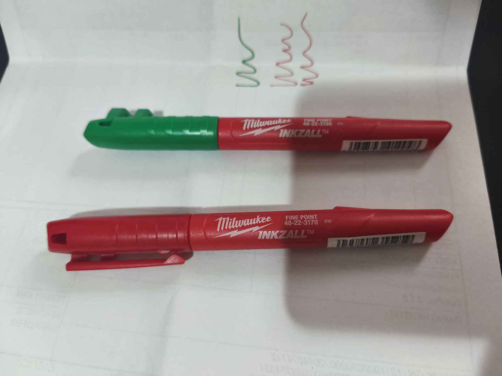 Milwaukee Inkzall Ανεξίτηλος Μαρκαδόρος Μαύρος 1mm