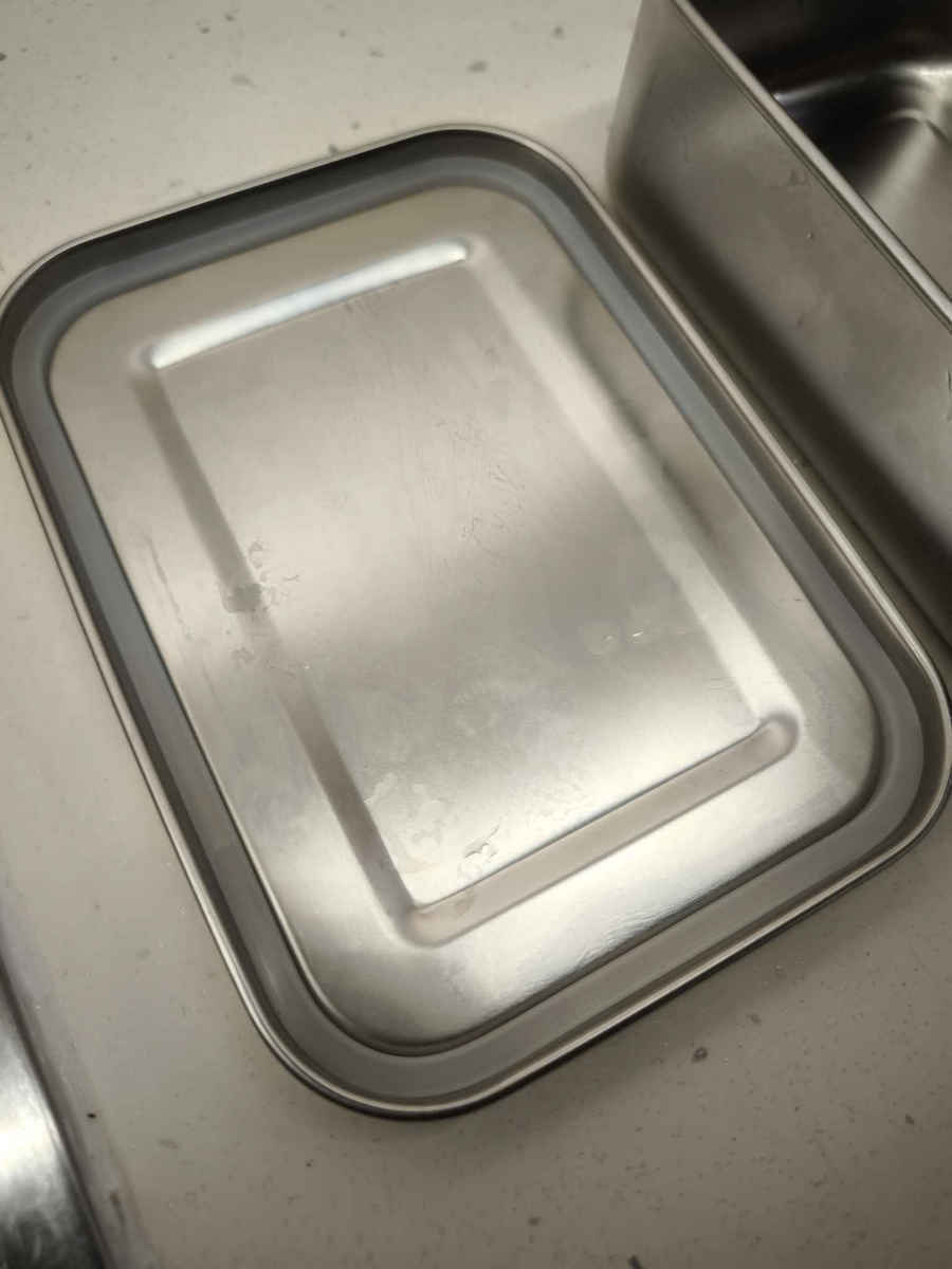 Nava Inox Lunch Box Silver 800ml