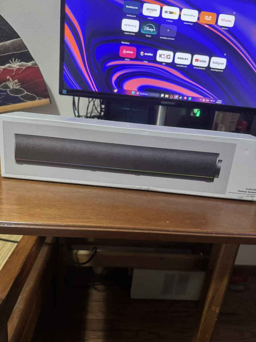 Xiaomi Desktop Speaker Безжични компютърни тонколони Компютърни тонколони 2.0 с RGB осветление и Bluetooth в Черен цвят