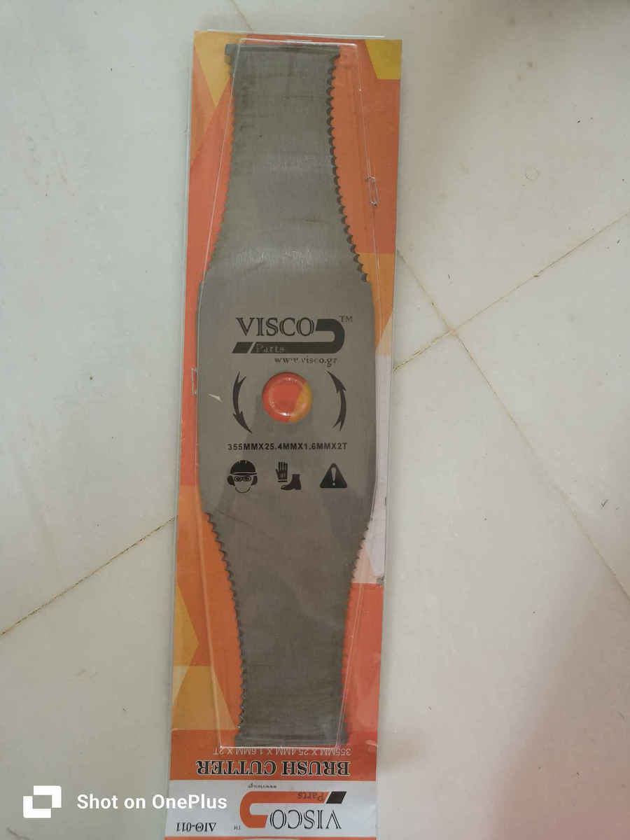 Visco Parts Blade / Disc for Brush Cutter 355mm Inox ΔΙΘ-011