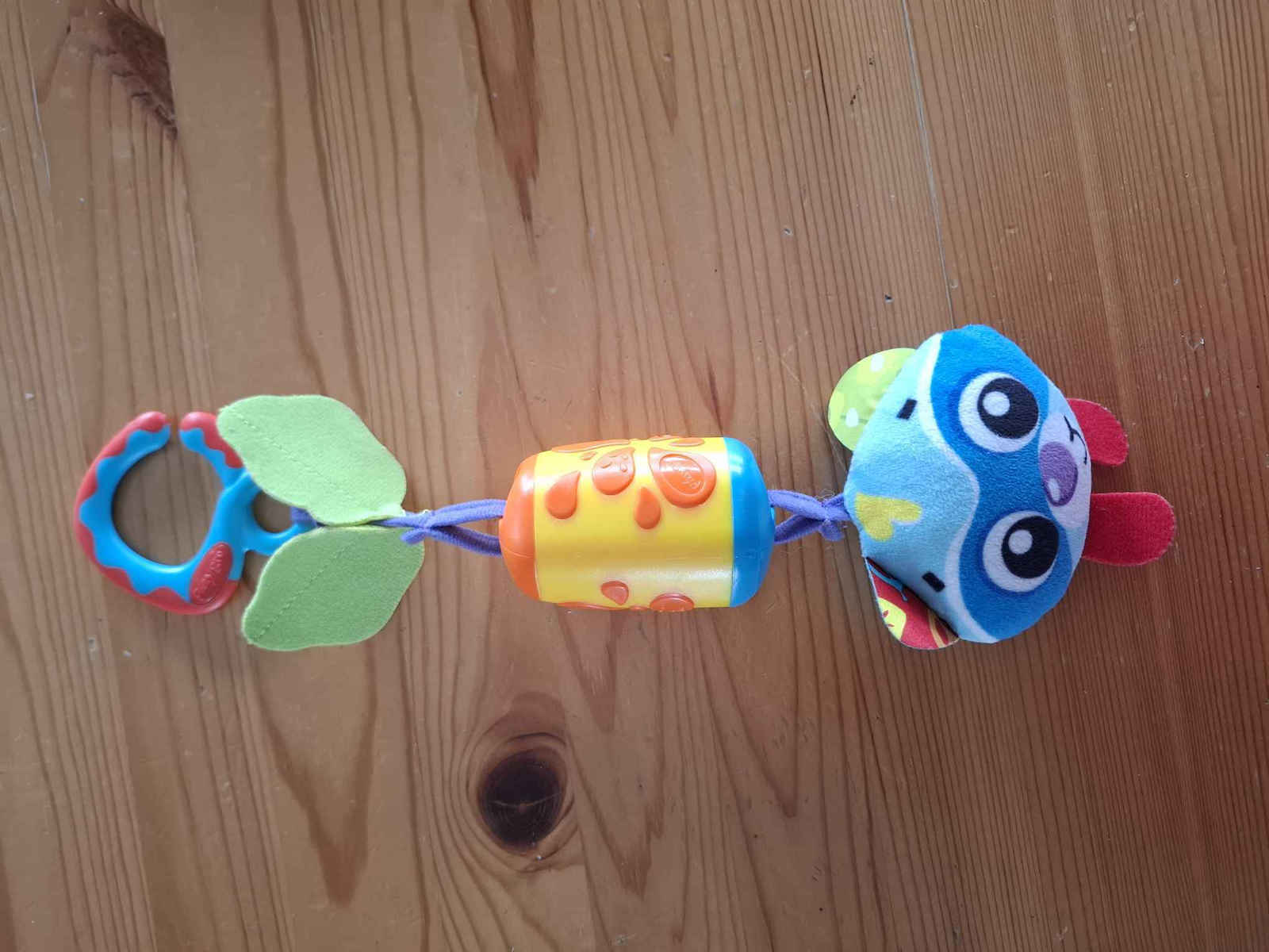Playgro Pendant Toy for Car Cheeky Chime Rocky Racoon for 0++ Months 0186975