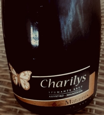 Matamis Wine Charilys Spumante Brut White Dry Sparkling 750ml