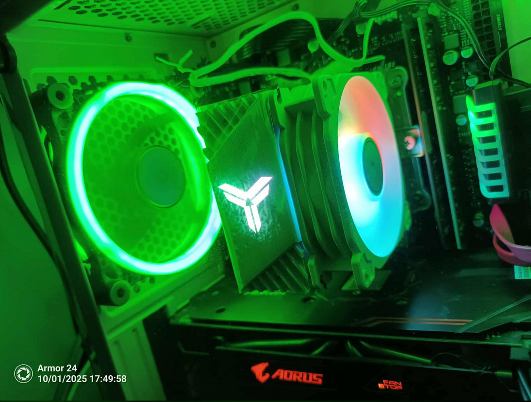 Jonsbo Ψύκτρα Επεξεργαστή για Socket AM4/AM5/1200/115x/1700 Λευκή