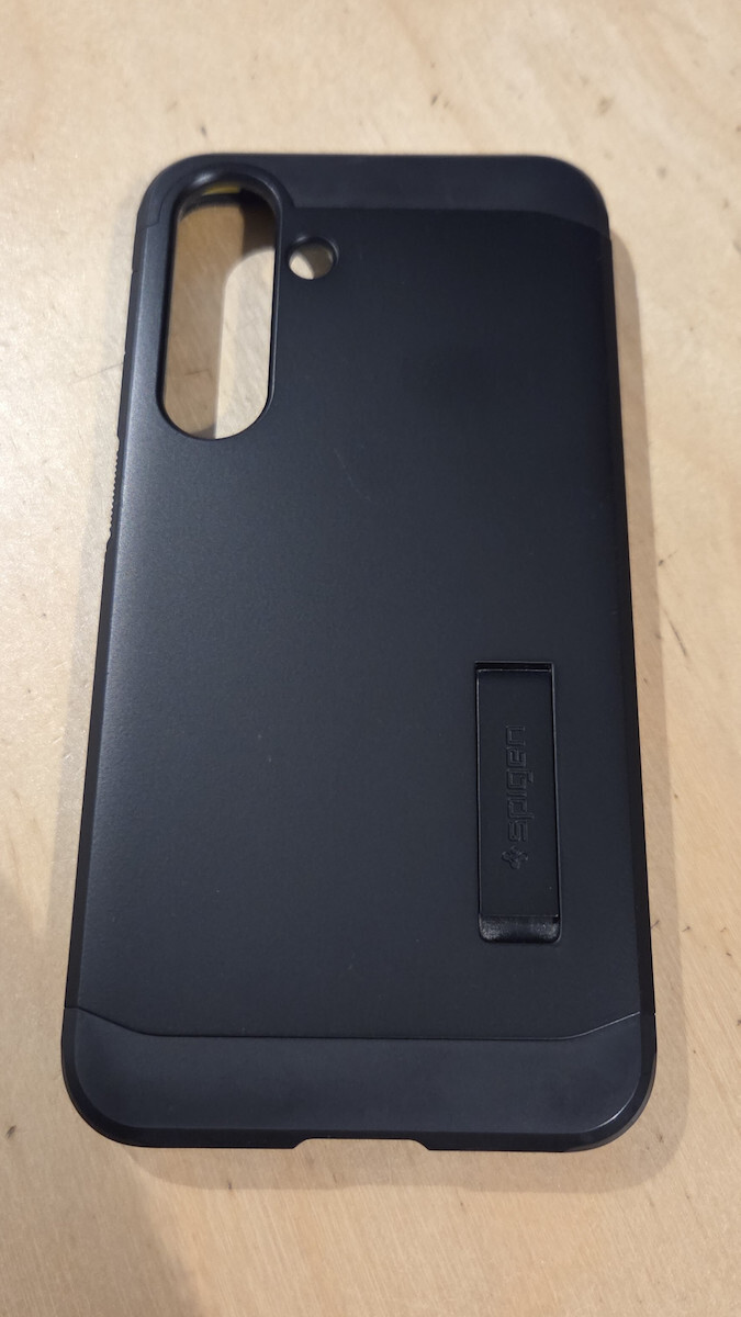 Spigen Tough Armor Magsafe Back Cover Plastic / Silicon 2mm Negru (Galaxy S25+)