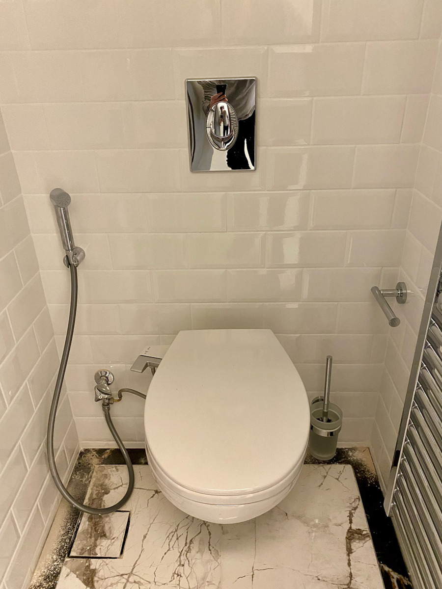 Grohe Tempesta F Wandmontage Satz Bidet Silber
