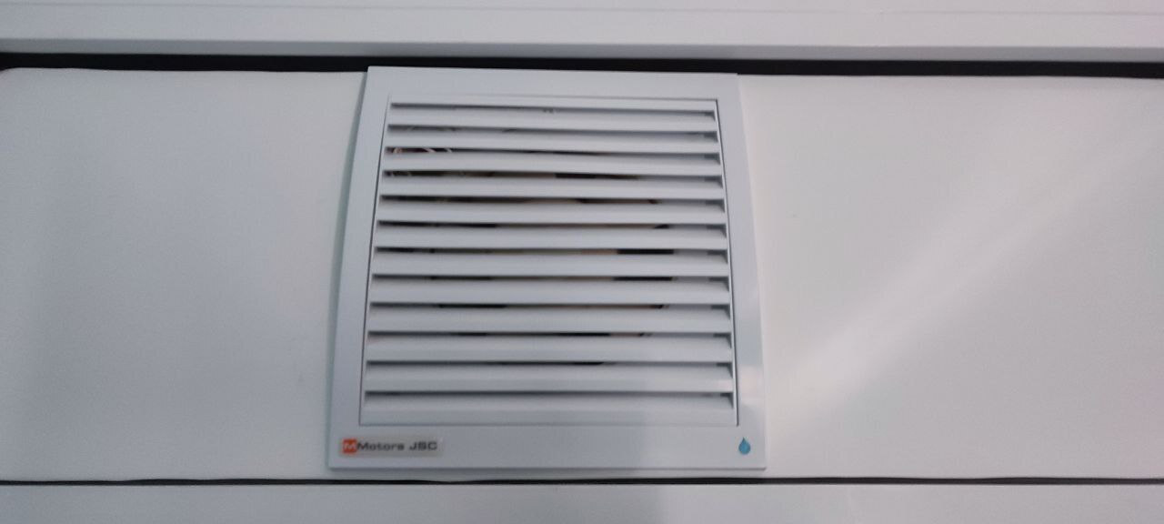 Mmotors Mm-100 Wall-mounted Ventilator Bathroom 100mm