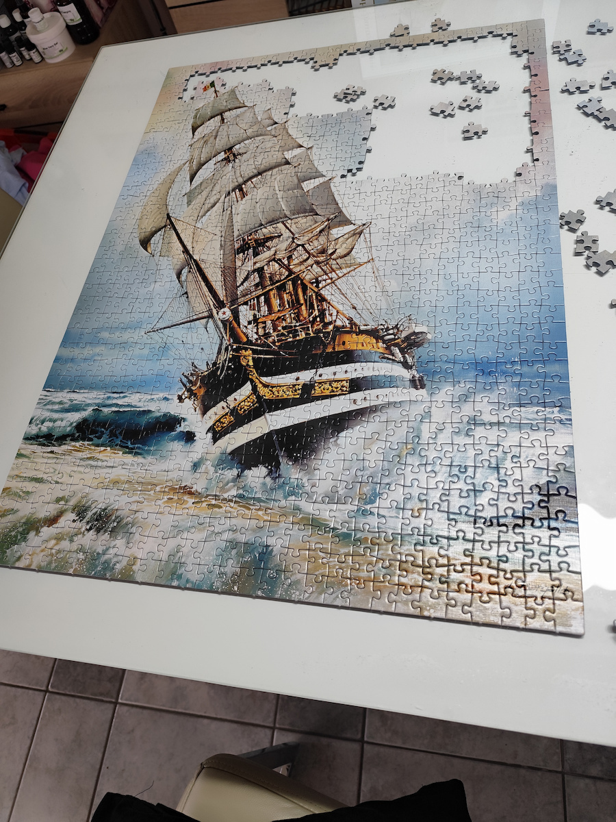 Amerigo Vespucci Puzzle 2D 1000 Teile
