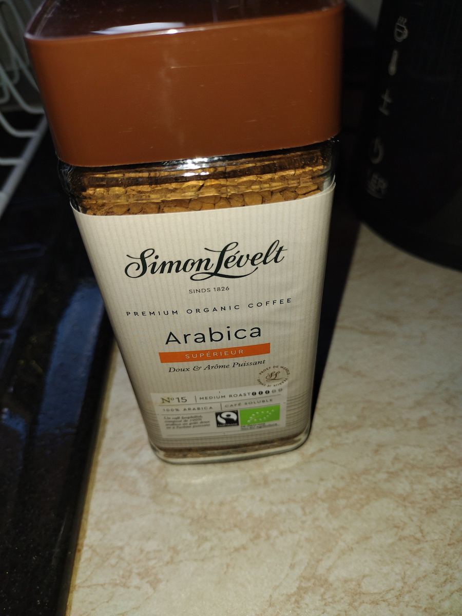 Simon Levelt Στιγμιαίος Καφές Arabica Medium Roast 100gr