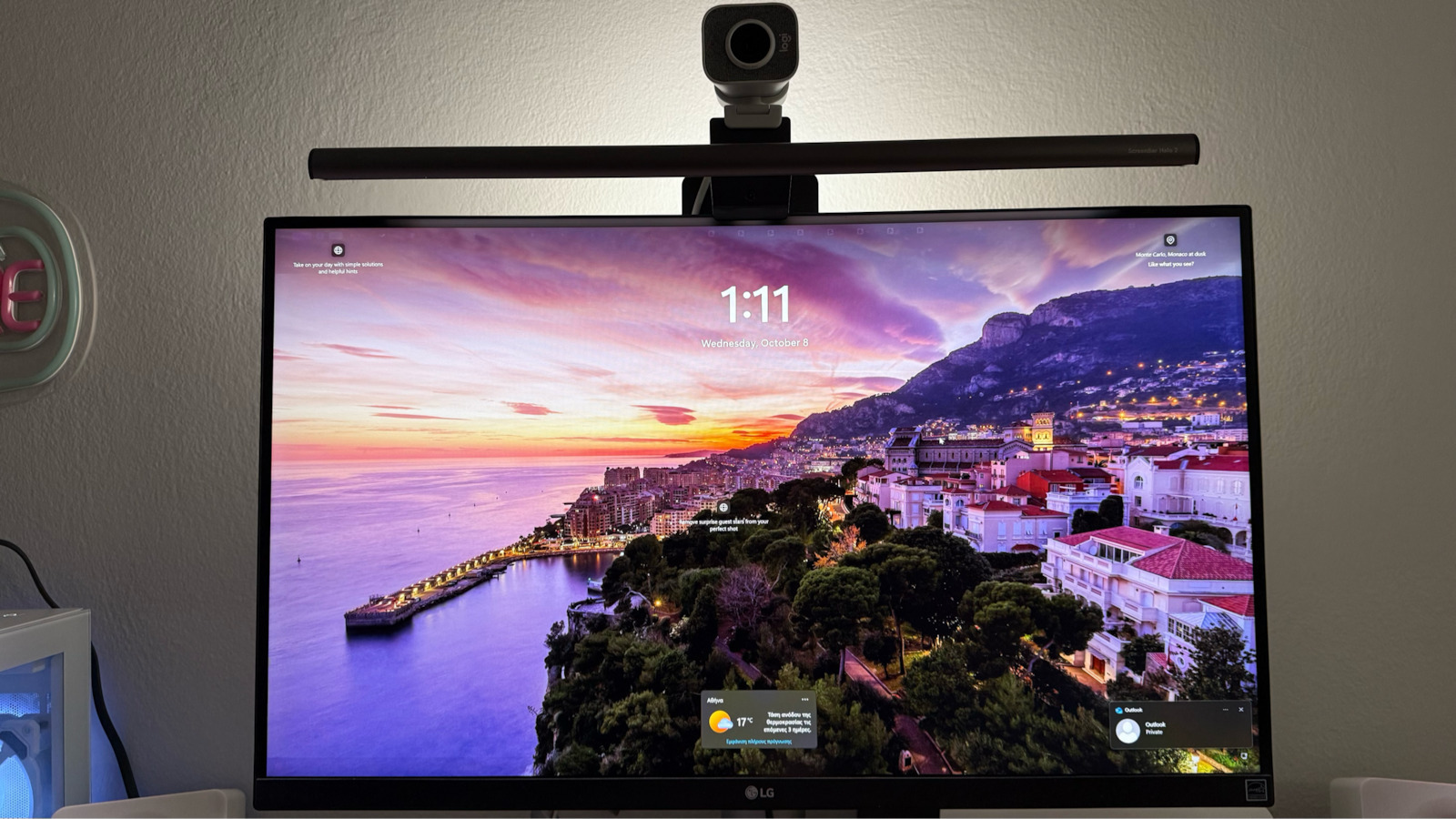 Benq Laptopbar LED Lamp 15W 5V/3A Portable 2700~6500K Black