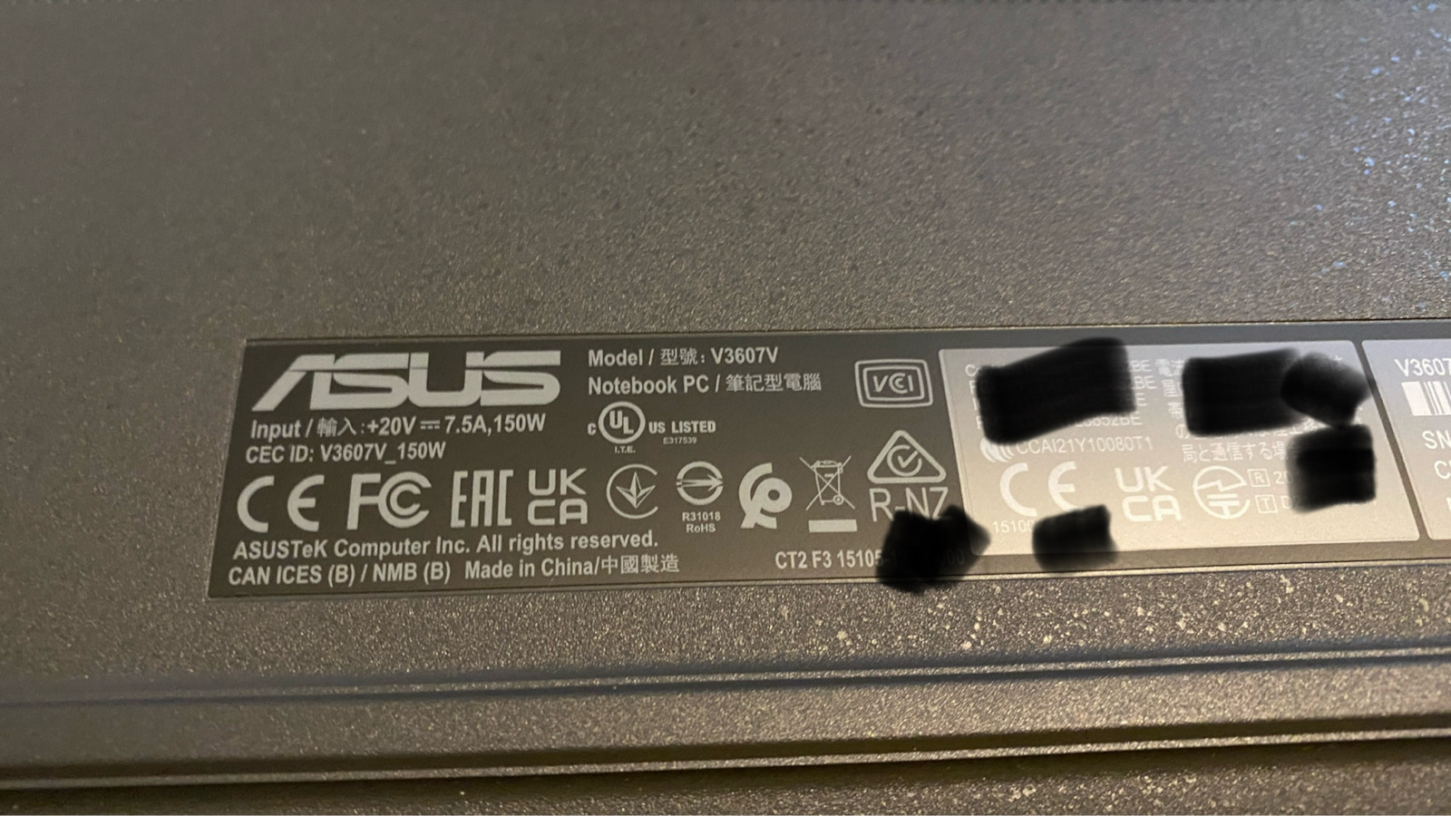 Asus V16 V3607VU-RP038W 16" FHD+ 144Hz (Core 5-210H/16GB/512GB SSD/GeForce RTX 4050/W11 Home) (GR Keyboard)