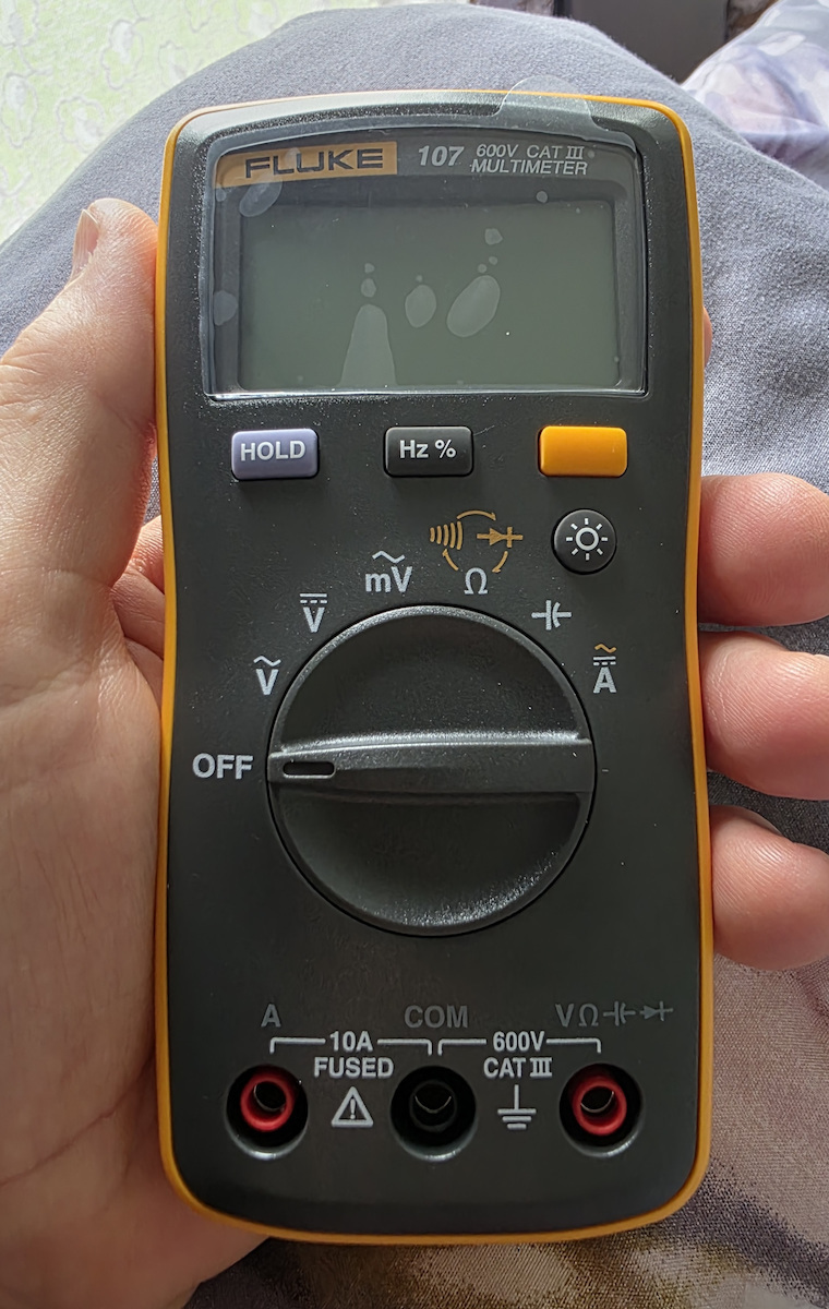 Fluke Ψηφιακό Πολύμετρο Τσέπης 107