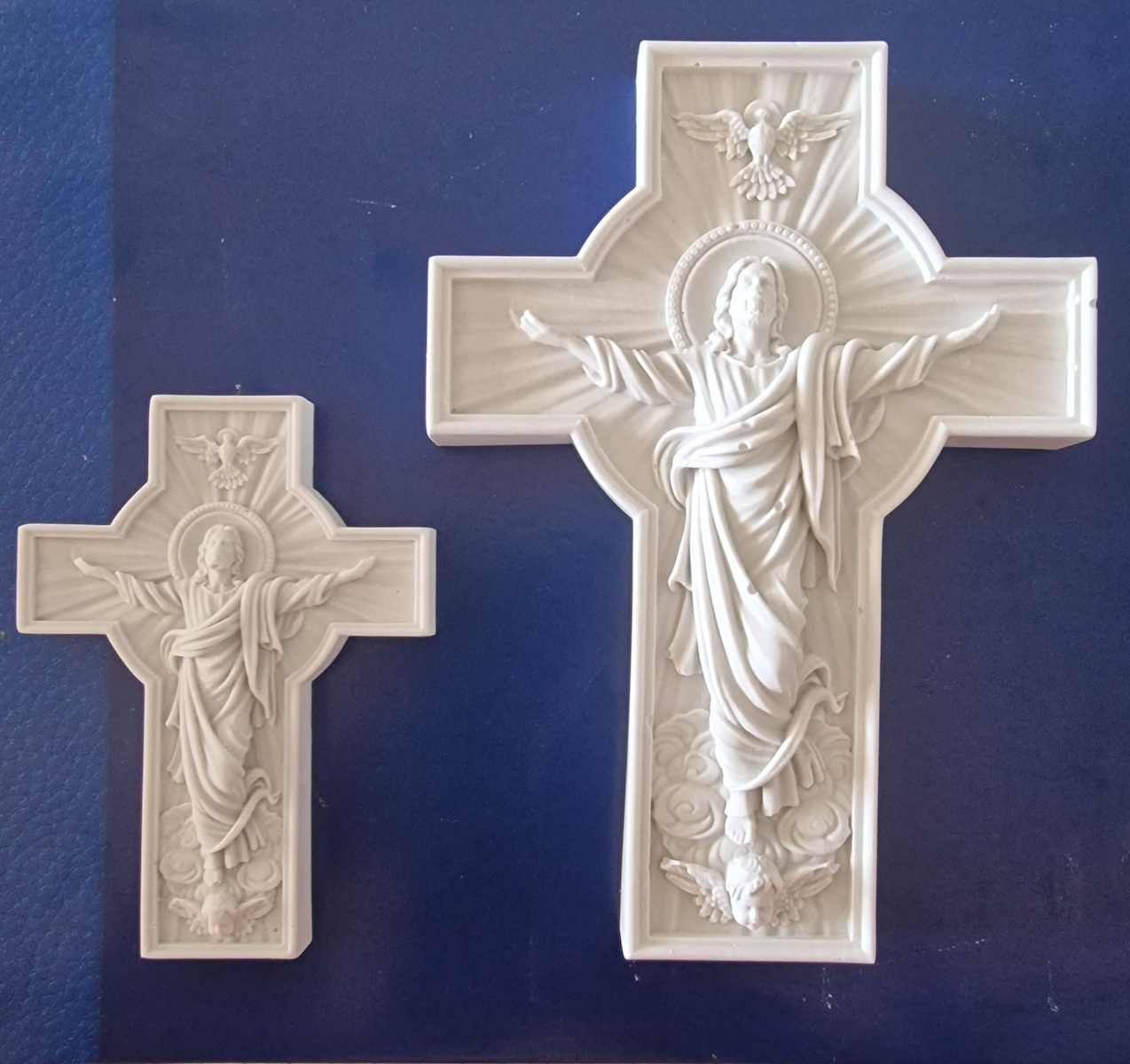 Bastelmaterial Decoupage White