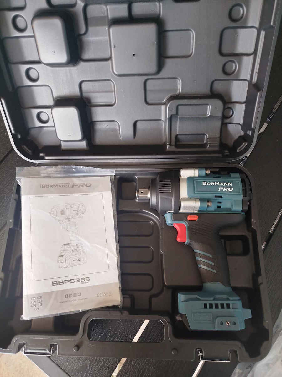 Bormann BBP5385 Безчетков Ударен гайковерт Соло с Приемник 1/2"